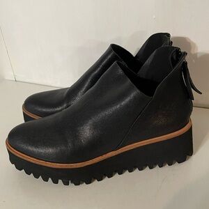 All Black Brand Booties